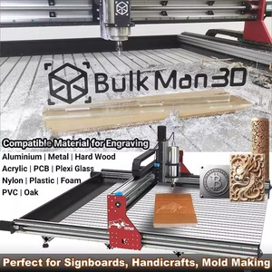 BulkMan3D高速4轴OXMAN数控全套套件，带5轴DDCSV4.1离线系统2.2N.m金属木塑DIY闭环 - Product Image 5