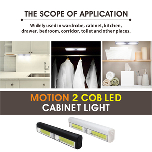 多目的使用法COBワイヤレス安全性完全に調整可能なライトモーションセンサーLEDオートライト - Product Image 6