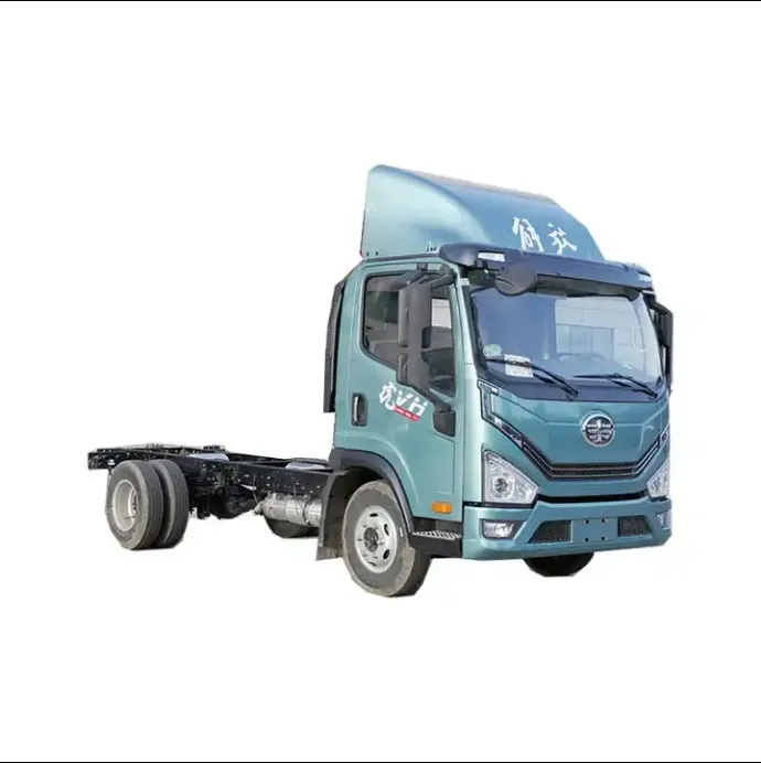 प्रयुक्त और नया फाव मिनी ट्रक 6 ग्राम 140hp 4.2 मीटर एकल केबिन लाइट बाड़ ट्रक