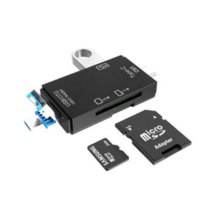 USB Type-C迷你适配器xd卡读卡器外部OTG转换器SD TF闪存盘兼容手机笔记本电脑 - Product Image 3