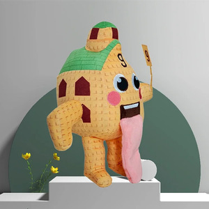 नए आगमन 9 नंबर हाउस स्ट्रॉबेरी हाथी ने ब्रेनवॉट रहस्य खेल चरित्र लूश खिलौना निर्माता से भरा पशु खिलौने - Product Image 6