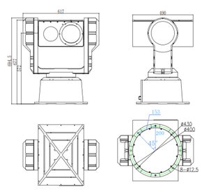 Sistema de contramedidas de búsqueda y seguimiento fotoeléctrico multidimensional - Product Image 6
