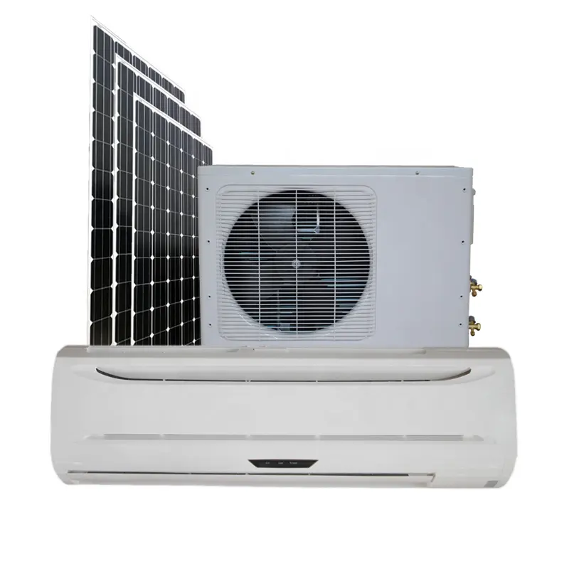 Hybrid solar powered AC DC einfache installation Solar Klimaanlage