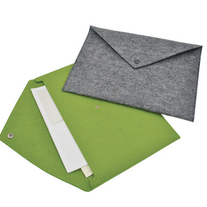 Biểu Tượng Tùy Chỉnh Đa-Chức Năng A4/A5 Gói Tập Tin Phong Bì Thư Mục Cảm Thấy Tập Tin Tay Áo Bìa Tài Liệu Lưu Trữ Túi Với Dây Đeo/Nút - Product Image 2