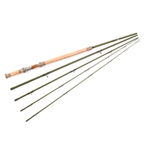 OEMショートスイッチフライロッド10 'LW3 4 5 6 7 <span class=keywords><strong>8</strong></span> 9 10ダブルハンドコークグリップ付き (B02)