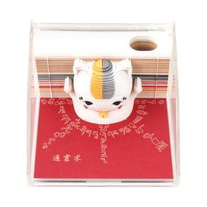 3d <strong>Paper</strong> Crafts <strong>Notes</strong> Sticky Cat <strong>Cube</strong> Popular Tabbed Custom <strong>Paper</strong> Kawaii Cat Paw School Stationery - Product Image 1