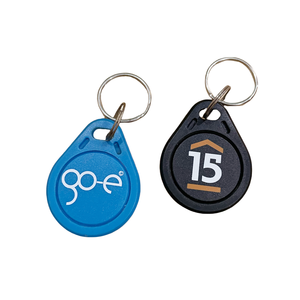 Özelleştirilmiş programlanabilir sosyal medya Nfc anahtarlık etiketi Nfc giysi etiketi anahtar Fobs - Product Image 4