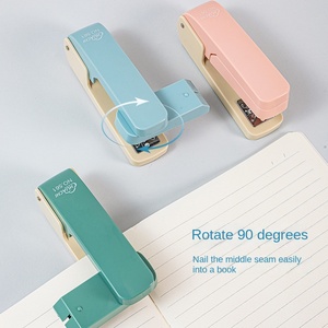 Biểu Tượng Tùy Chỉnh 360 Độ Xoay Đa Chức Năng <span class=keywords><strong>Stapler</strong></span> Của Nhãn Hiệu Điện Sinh Viên Văn Phòng Phẩm Vật Liệu Nhựa Cho Văn Phòng Sử Dụng - Product Image 6