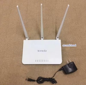 Used Tengda F3 V6 Router <strong>Wifi</strong> Repeater Amplifier 300mbps 2.4g <strong>Wifi</strong> 3 Antenna Tengda Router - Product Image 4