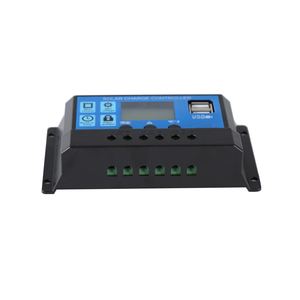 Schermo LCD Dual Usb Pv sistema di alimentazione 12 24 Volt 10a 20a 30a Micro Mini intelligente Pwm regolatore di carica solare - Product Image 4