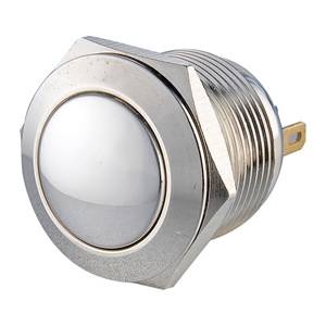 Blocco interruttore a pulsante DPDT e Non blocco antincendio Mini interruttore a pulsante Micro pulsante di alta qualità 2pin 19mm 48VDC - Product Image 1