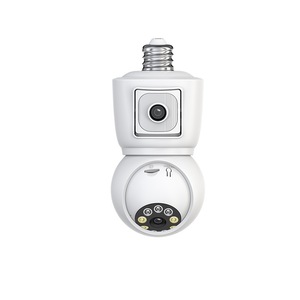 3MP UHD ICsee приложение с двумя линзами Bluetooth E27 PTZ IP-купольная камера AI Humanoid обнаружения полноцветный CCTV Домофон Радионяня - Product Image 2