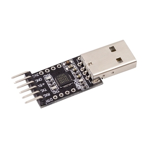 CP2102 USB 2,0 a TTL UART Módulo 6 Pin Negro para Programadores Emuladores Depuradores - Product Image 3