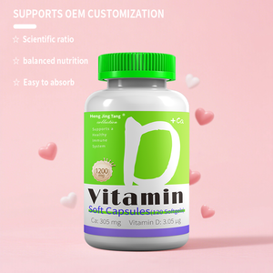 Hoogwaardige Calcium-En Vitamine D-Tabletten Voor Volwassenen Die Effectief Zijn Bij Het Verlichten Van Osteoporose Bij Mensen Van Middelbare Leeftijd En Ouderen - Product Image 1