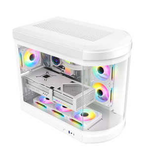 Custom Wholesales nuovo arrivo CPU Computer Case & Tower PC Case Gaming con ventole RGB - Product Image 4