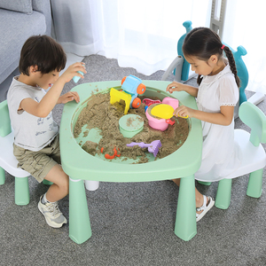 子供用ゲームおもちゃテーブル就学前学習家具子供用学習テーブルと幼児用椅子