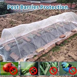 Red de insectos de 50gsm y 80gsm, red de protección de cultivos de malla fina, barrera para mosquitos, invernadero, red para insectos de jardín antipájaros - Product Image 5