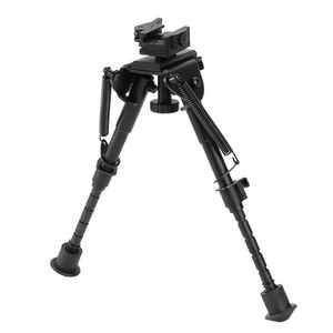 Adjustable Telescoping <strong>Bipod</strong> <strong>Mount</strong> Aluminum Alloy Sports Tactical Hunting Tripod Swivel Foldable Extendable Stand for Shooting - Product Image 1