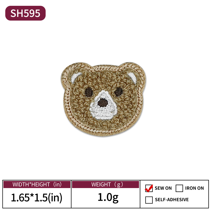 SH595 ours brun 6
