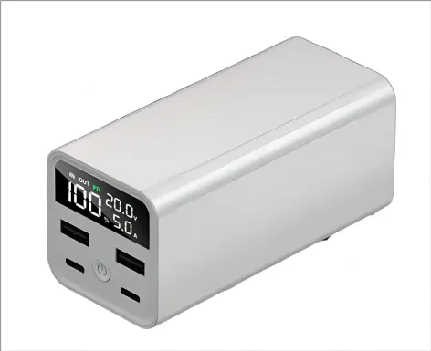 Yüksek güç 100W hızlı şarj Laptop şarj cihazı büyük 20000ma güç istasyonu çift USB taşınabilir açık hareketlilik özelleştirilebilir Logo