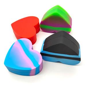 HY ภาชนะใส่ขี้ผึ้งเข้มข้นซิลิโคน,ขวดโหลแบบไม่ติดมีหลายช่อง - Product Image 2