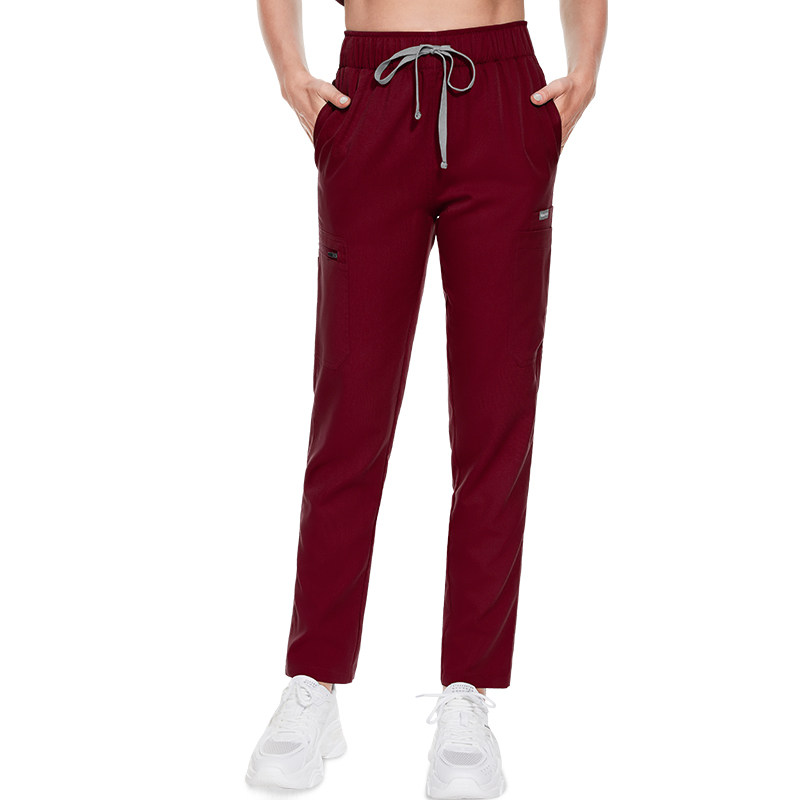 Single pants 002 wine red