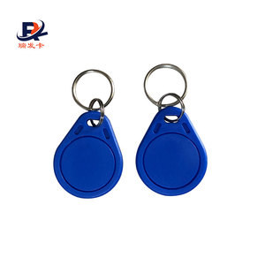 Çin fabrika erişim kontrol kartı mülkiyet anahtarlık kimlik düğme anahtar kartı M1 kart RFID anahtarlık - Product Image 4