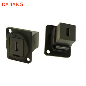 DAJIANG OEM personalizado USB 3,1 tipo C montaje en Panel acoplador Jack USB C hembra a hembra CSK agujeros DC Salida teléfono móvil Jack - Product Image 2