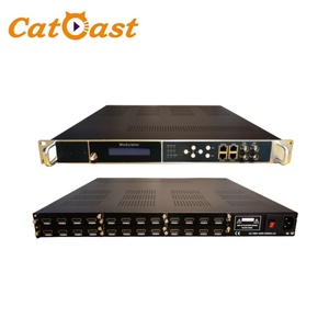 24 canali HD MI e 16 DVB-S2/T2 sintonizzatore a 16/32 vettori DVBT ISDBT ATSC RF H.264 modulatore Encoder - Product Image 2