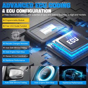 3 Jahre Kostenloses Update ECU-Codierung 42 Service FCA AutoAuth Topologie karte DoIP CAN FD XTOOL InPlus IP919 Drahtloses Diagnose tool