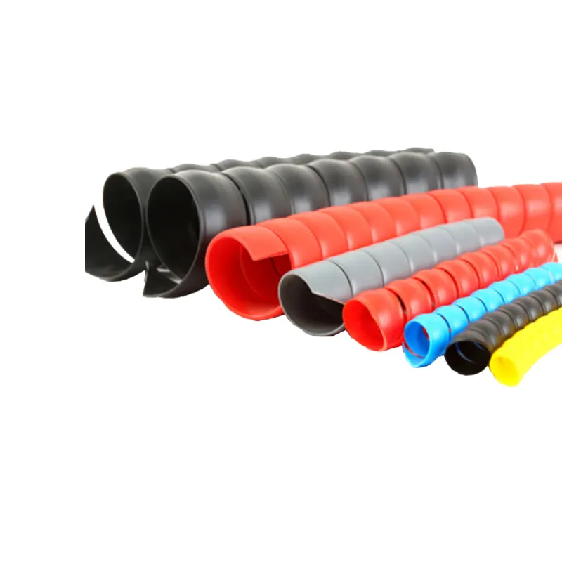 hydraulic and pneumatic hoses or Cable PP Spiral Guard/Protector/Sleeve Supplier