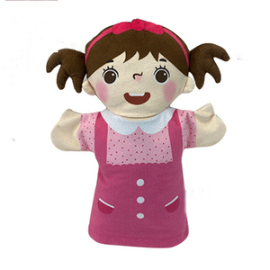 Educational Low MOQ Family Member Plush Hand Puppet Mother Father Son and Daughter Mother and Father Hand Puppet <strong>Toy</strong> - Product Image 2