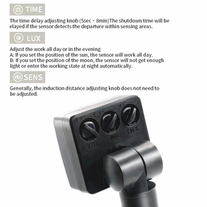 AC85V-265V可调180度红外传感器人体运动和位置探测器 - Product Image 5