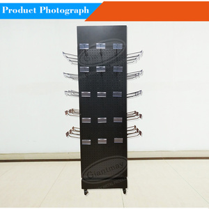 Einzelhandel geschäft 4-seitig drehbares Steck brett hängend 360-Grad-Plattenspieler rotierender Displayst änder - Product Image 5