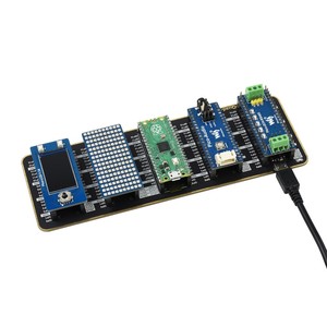 Quad GPIO Expander für Raspberry Pi Pico Vier Sätze männlicher Header USB-Stroma schluss - Product Image 4