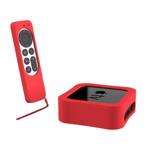 Latest Model Protective Soft Anti-Slip Shockproof Silicone Case for <strong>apple</strong> <strong>TV</strong> 4K Television 4k Smart <strong>Tv</strong> case Cover - Product Image 1
