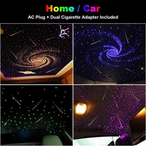 16W Twinkle <strong>Star</strong> Ceiling Light RGBW <strong>LED</strong> 260 Pcs*0.75 Mm*6.5 Ft Fiber Optic <strong>Star</strong> Ceiling Light Starlight Headliner Kit - Product Image 5