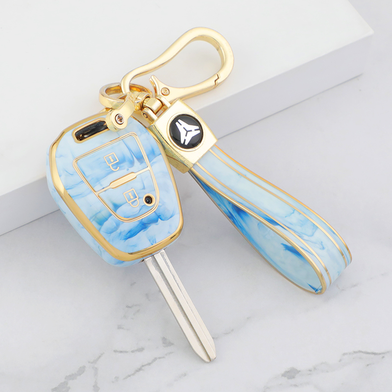 Blue+Key Chain