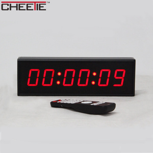 CHEETIE CP13 Timer per il conto alla rovescia a LED per montaggio a parete con Display a 6 cifre orologio da parete digitale a batteria - Product Image 2