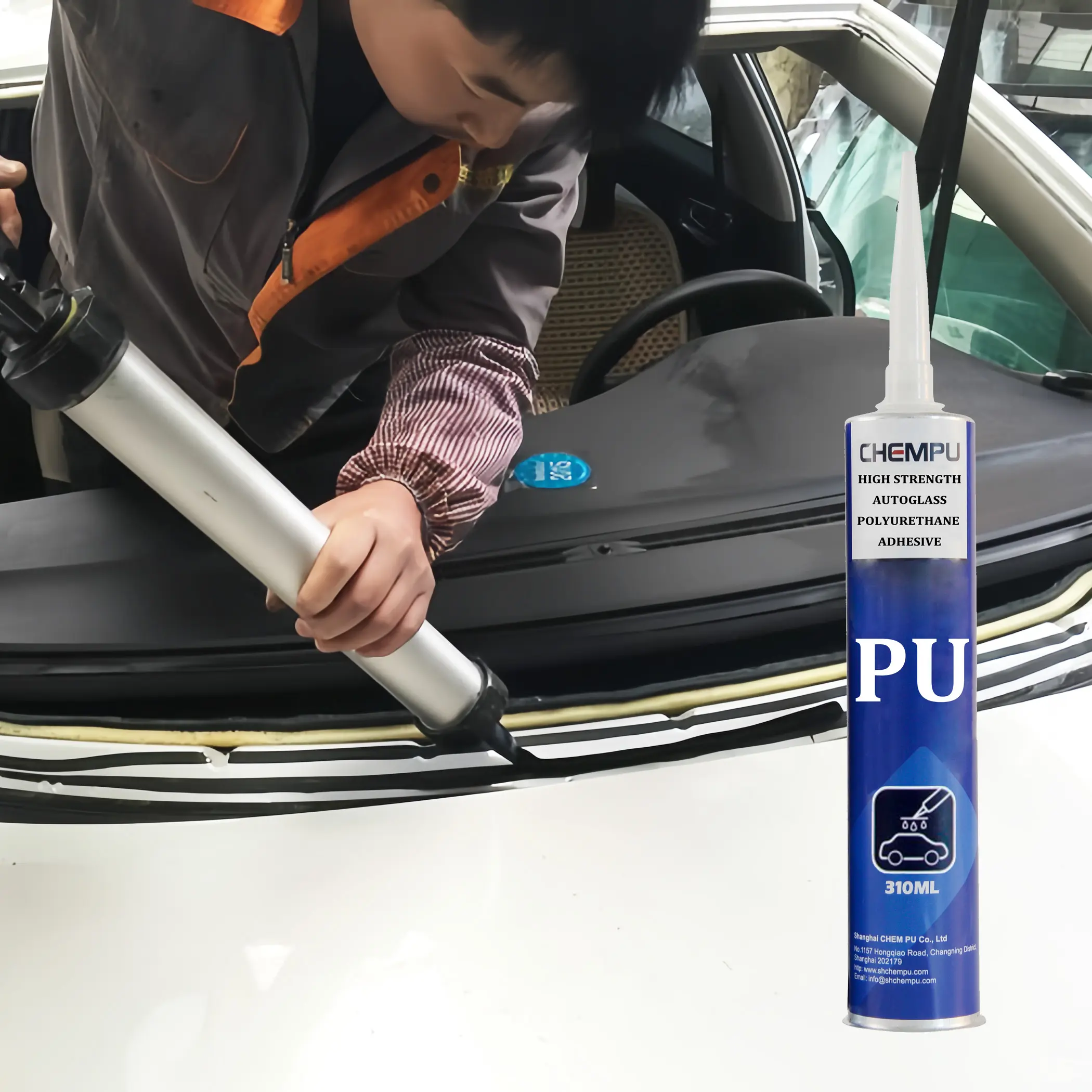 High-Strength Sikaflex Quality Auto Glass Polyurethane Repair Adhesive Sealant for car Windshield