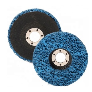 Pexmientas 125mm 5inch Blue Purple Black <strong>Silicon</strong> <strong>Carbide</strong> Sanding and Cleaning Disc Clean Polishing Clean Strip Disc