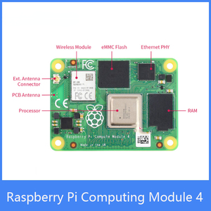 CM4 Módulo de cómputo Raspberry Pi 4 con 1G/2G/4G/8G Ram Lite/8G/16G/32G eMMC Flash opcional soporte Wifi/BT - Product Image 6