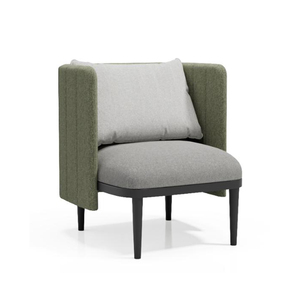 Yüksek arka kabin kanepe basit Modern resepsiyon misafirler tartışmak dinlenme yaratıcı ofis dinlenme koltuğu tek koltuk üç oturma - Product Image 5