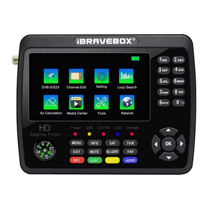 Digital TV Satellite Receiver Signal <strong>Test</strong> Meter HD H.265 DVB <strong>Sat</strong> Finder V10 Finder Max - Product Image 1