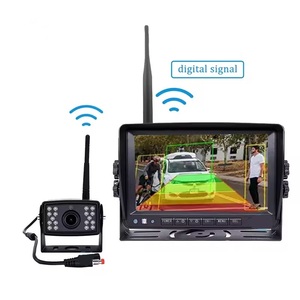 AHD 720P sistema de cámara de respaldo inalámbrico RV Monitor DVR de 7 "para camión remolque Camper respaldo de coche inalámbrico 4 cámaras cámara de visión trasera - Product Image 4