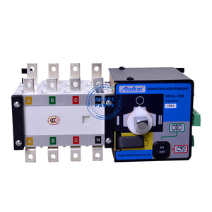 Üç fazlı ATS otomatik Transfer anahtarı 100A 4P ATS 100A DC otomatik Transfer anahtarı jeneratör ats Controller için - Product Image 1