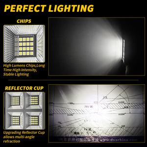 High Quality Driving Lights <strong>12W</strong> 4x4 Square <strong>Led</strong> Work Light Working Light Off Road Motorcycle Truck Car WorkLight <strong>12V</strong> Offroad - Product Image 5