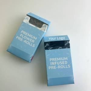 ISO chứng nhận nhà máy bán buôn giấy mỏng Hộp Thuốc Lá calmshell rỗng trước cuộn hình nón bao bì tùy chỉnh Hộp Thuốc Lá - Product Image 5