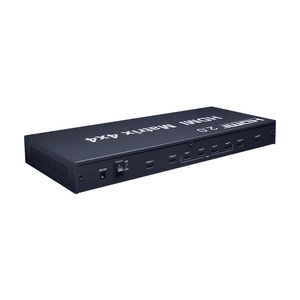 4x4 HDMI Matrix Unterstützung 4K 3D HDMI Matrix 4 in 4 ausgang usb extender HDMI 4x1 Quad Multi-viewer