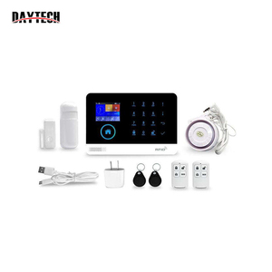 Daytech Tuya-Sistema de seguridad inteligente para el hogar, wifi, con mando a distancia inalámbrico, red GSM, sensor de alarma para puerta y ventana - Product Image 1